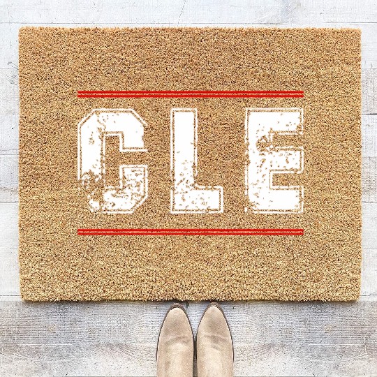Cleveland Sports And College Support Cle Coir Doormats
