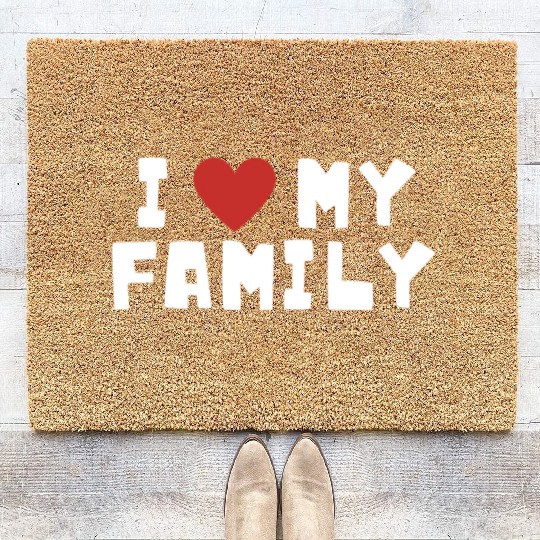 Patriotic Bald Eagle - USA American Flag 4th of Ju Coir Doormats