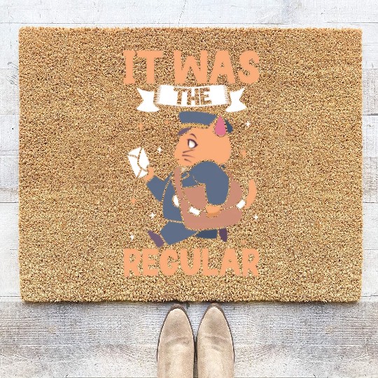 Postal Worker Mail Lady Mail Carrier Postal Coir Doormats