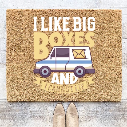 Postal Worker Mail Lady Mail Carrier Postal Coir Doormats