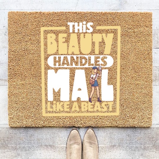 Postal Worker Mail Lady Mail Carrier Postal Coir Doormats