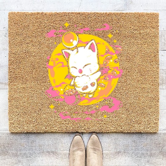 Trick Or Treat Kupo Halloween Coir Doormats