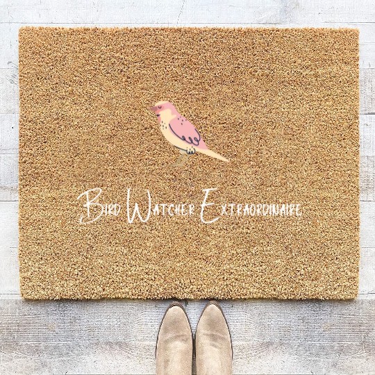 Bird Watcher Coir Doormats