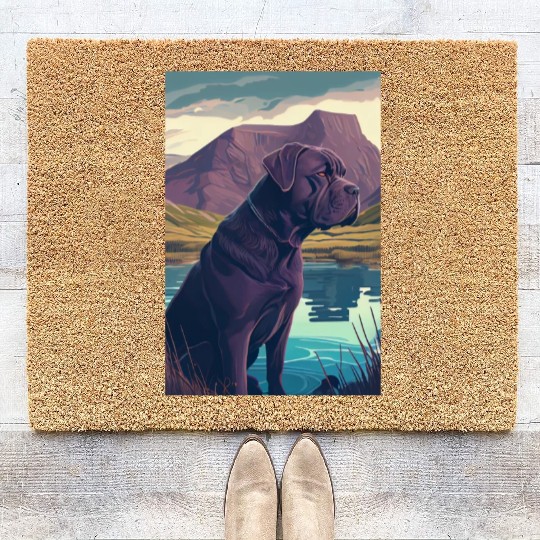 Cane Corso Nature Coir Doormats
