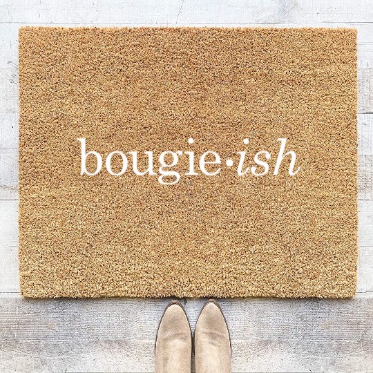 Bougie-Ish Savage Classy Ratchet Hipster Novelty Coir Doormats