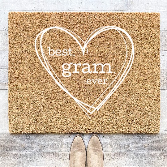 Best Gram Ever National Grandparents Day Coir Doormats