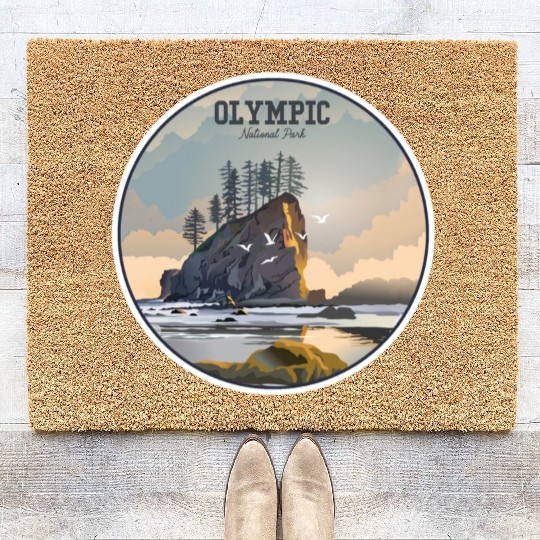 Olympic National Park Coir Doormats