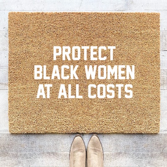 Protect Black At All Costs Best Resist Coir Doormats