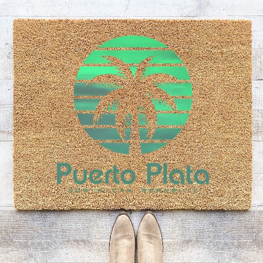 Puerto Plata Dominican Republic Coir Doormats