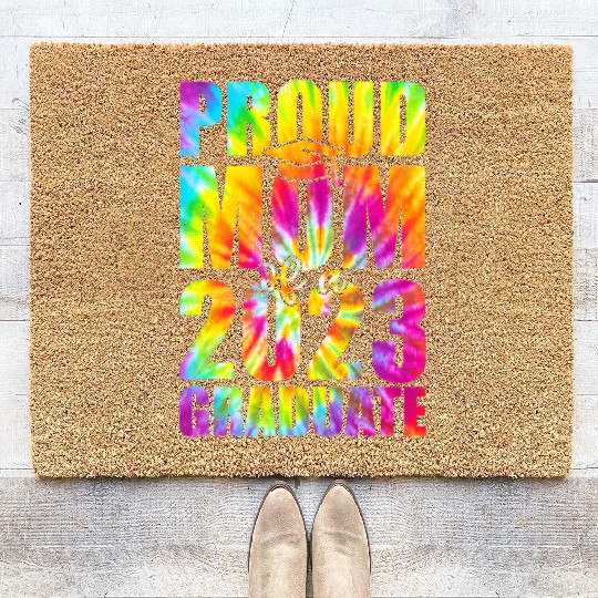 Peace Love Cure Teal & Purple Sunflower Suicide Aw Coir Doormats