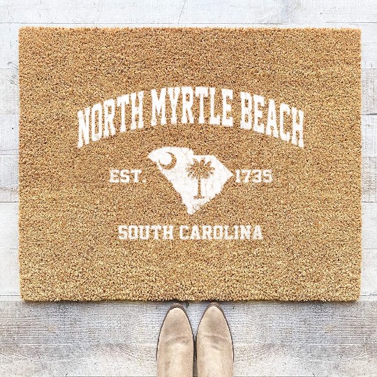 North Myrtle Beach South Carolina Sc State Athleti Coir Doormats