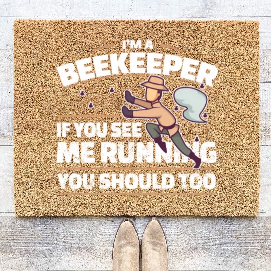 Beekeeper Joke Coir Doormats