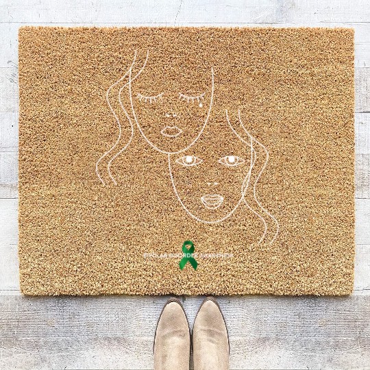 Bipolar Disorder Awareness Mental Health Bipolar D Coir Doormats