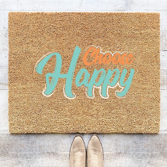 Choose happy Coir Doormats