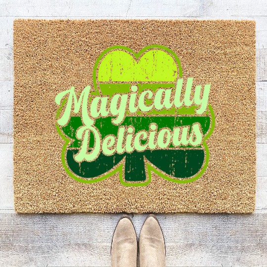 St Patric Day 2021 Magically Delicious Luck Coir Doormats