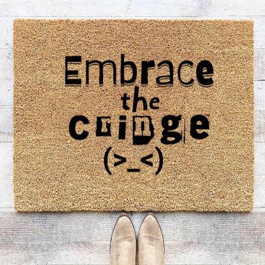 Embrace the Cringe Coir Doormats