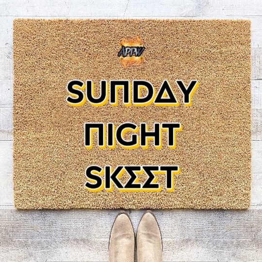 Sunday night skeet new season Coir Doormats