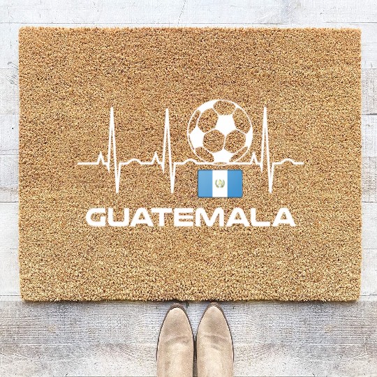 Guatemala Soccer - Guatemalan Football Coir Doormats