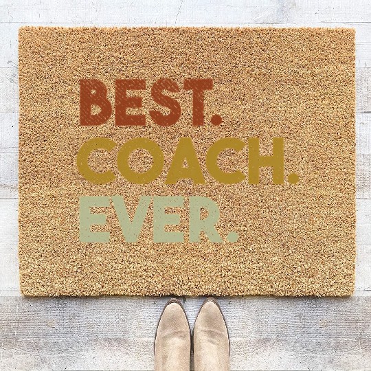 Best Coach Ever For Sports Coach Coir Doormats