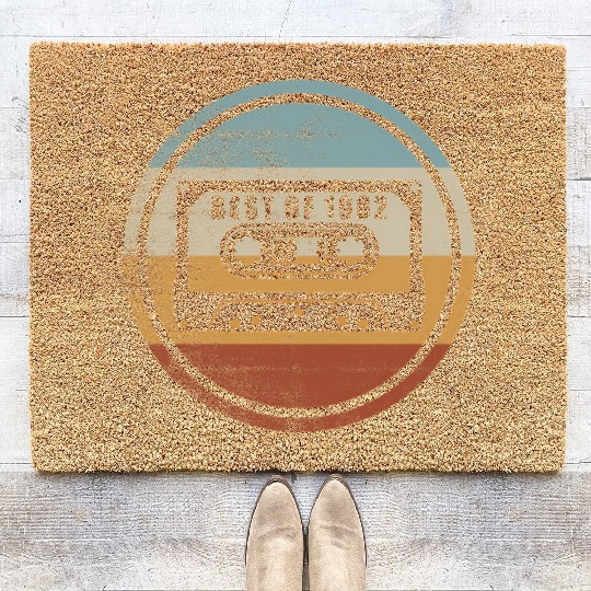 40 Best Of 1982 Cassette Tape Coir Doormats
