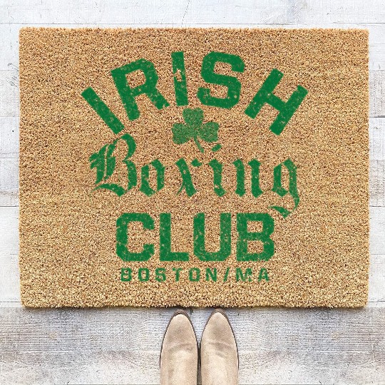 Irish Bong Club Boston Massachusetts Coir Doormats