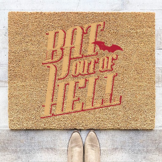 Meat Loaf Bat Out Of Hell Lyric Coir Doormats