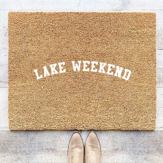 Lake Weekend Coir Doormats