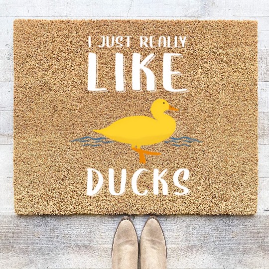 Duck For Duck Hunting Bird Coir Doormats