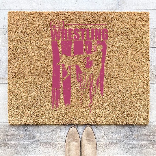 Pro Wrestling Show Fight Ring Coir Doormats