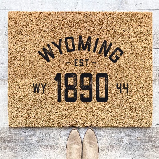 Wyoming Wyoming Wy Usa Coir Doormats