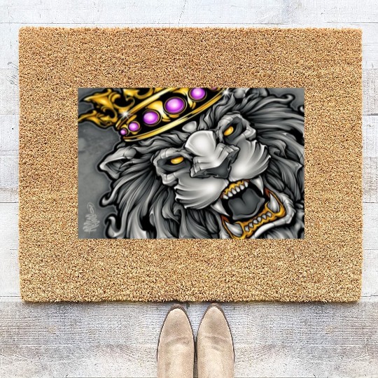 Lion King Kingdom the jungle history the best desi Coir Doormats