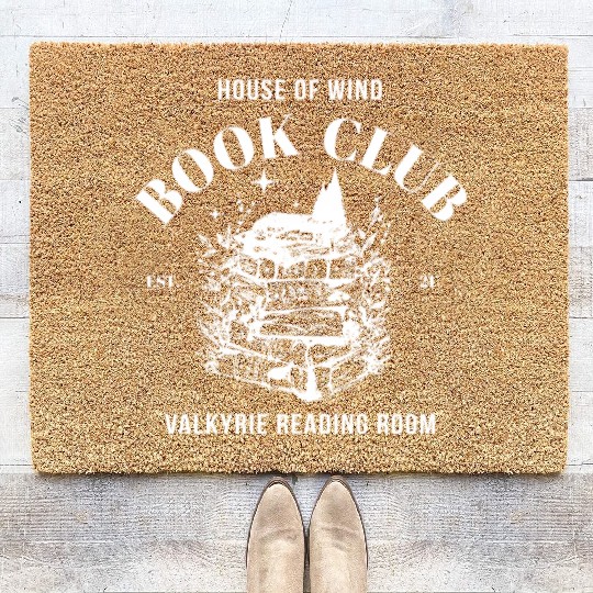 House Of Wind Book Club Feyre Rhysand Coir Doormats
