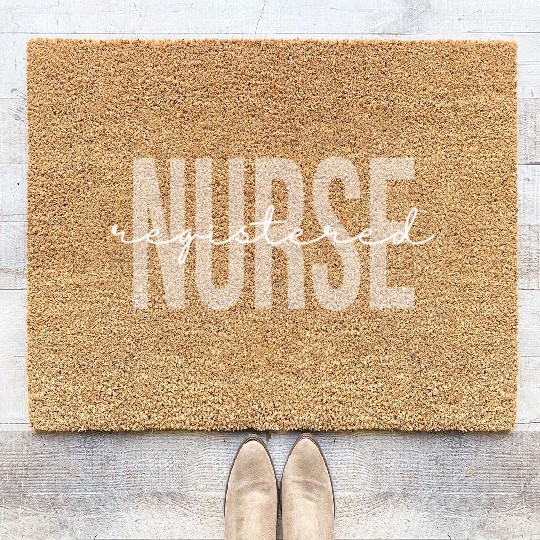 Registered Nurse Rn Emergency Room Coir Doormats