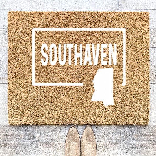 Southaven Mississippi Ms Home Hometown Vacation Coir Doormats