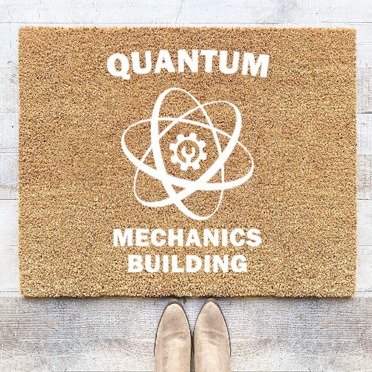 Physicist - Scientist Science Quantum Physics Coir Doormats