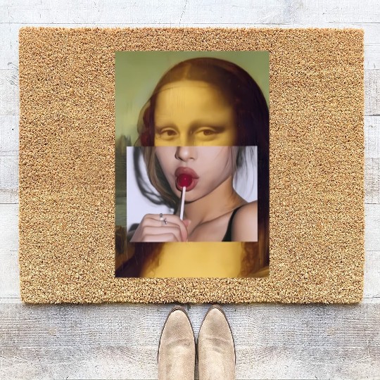 Mona Lisa Lollipop Mona Lisa Coir Doormats