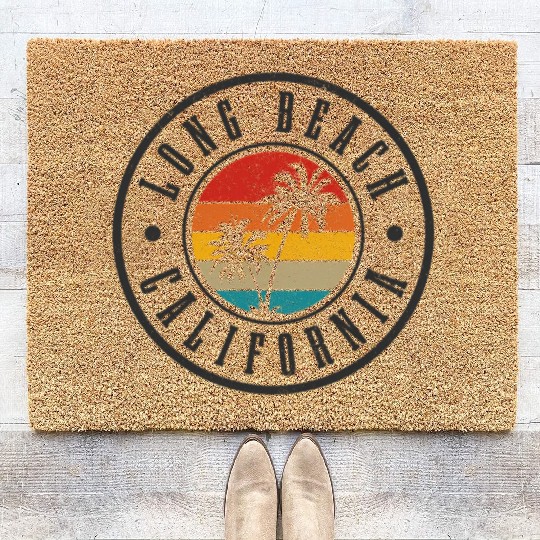 Long Beach California Coir Doormats