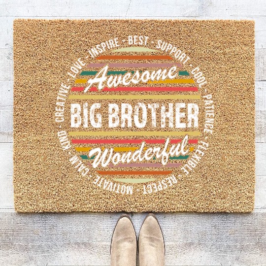 Big Brother Coir Doormats From Sister