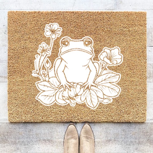 Frog Amphibian Toad Coir Doormats