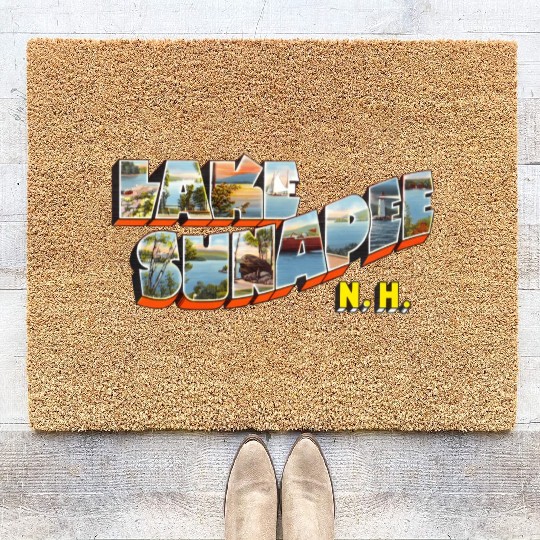 Lake Sunapee New Hampshire Nh Coir Doormats