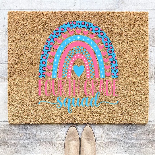 Fourth Grade Squad Team 4th Grade Teacher Back To Coir Doormats