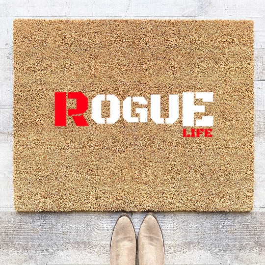 Armed Forces Rogue Warrior Bad Gaming Military Tou Coir Doormats