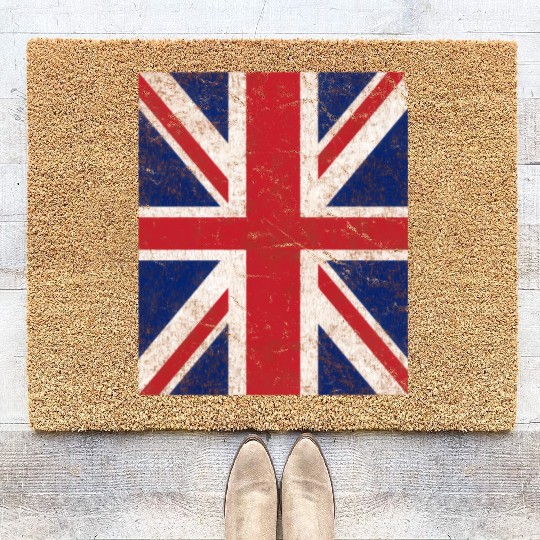 Union Jack Flag Coir Doormats