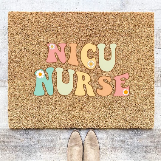 u Nurse Neonatal Icu Nurse Infant Care Coir Doormats