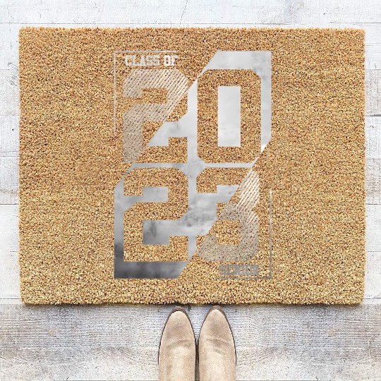 2023 Senior Class Of 23 Coir Doormats