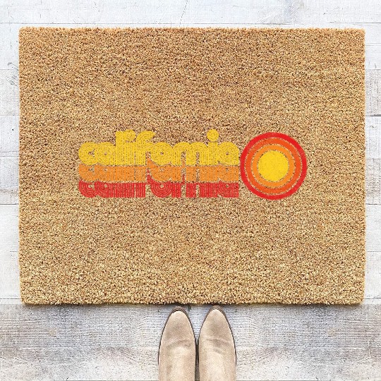 California Sweet 70S Sun Coir Doormats