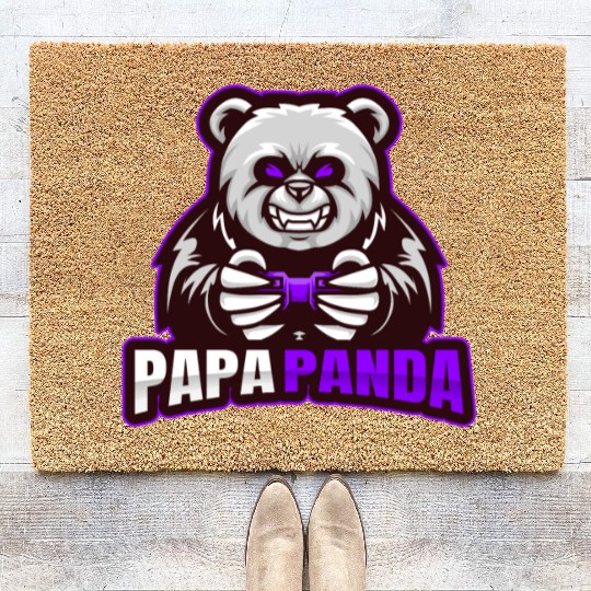 Papa Panda Coir Doormats