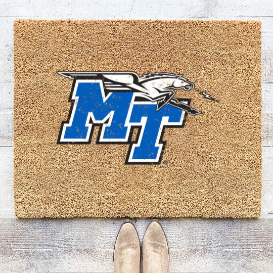 Middle Tennessee State e Raiders Distressed Coir Doormats