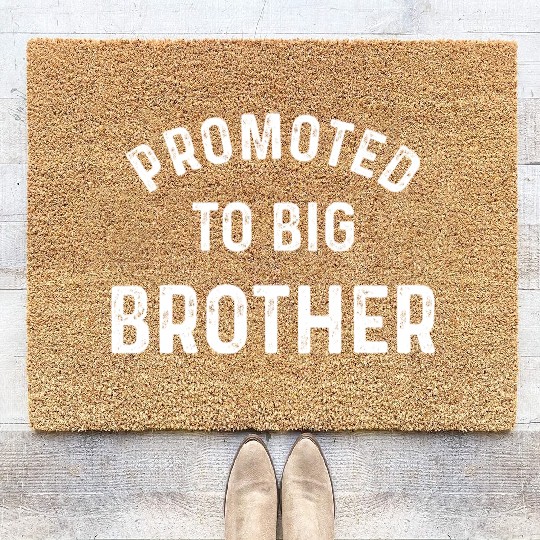Promoted To Big Brother Coir Doormats