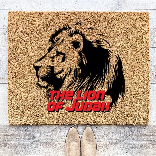 Lion of Judah Coir Doormats